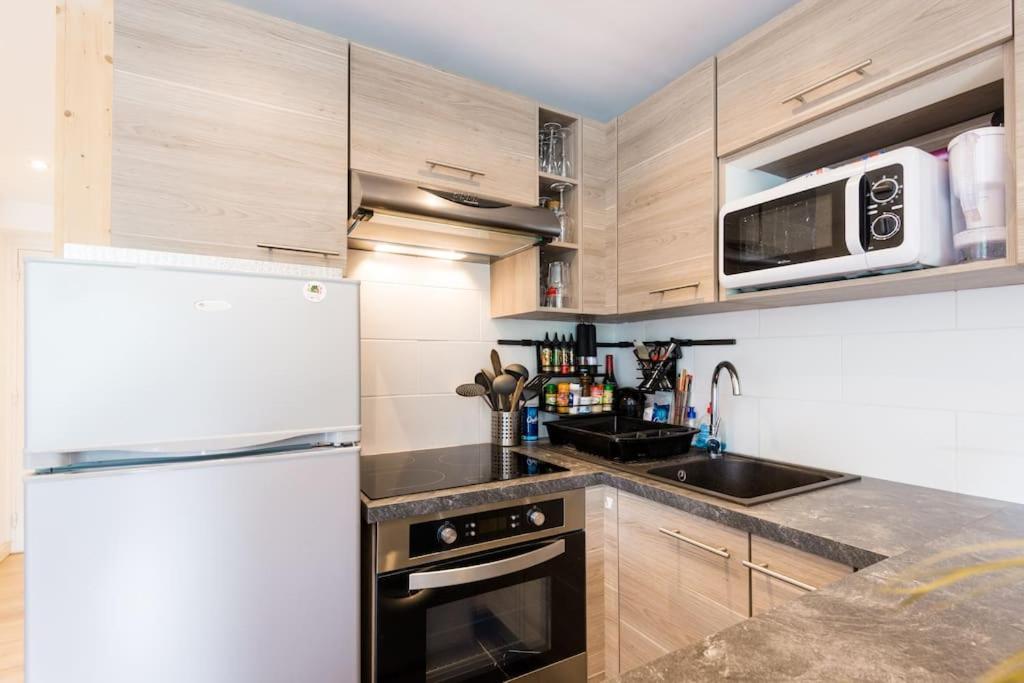 Pied-A-Terre Cosy Face Aux Pistes De La Princesse Demi-Quartier Exterior foto